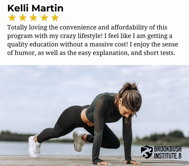 “Totally loving the convenience and affordability of this program with my crazy lifestyle! I feel like I am getting a quality education without a massive cost! I enjoy the sense of humor, as well as the easy explanation, and short tests.” - Kelli Martin⁠
