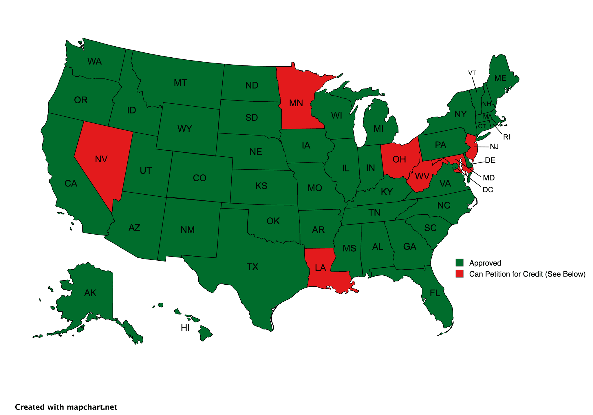 Physical Therapists Map of US