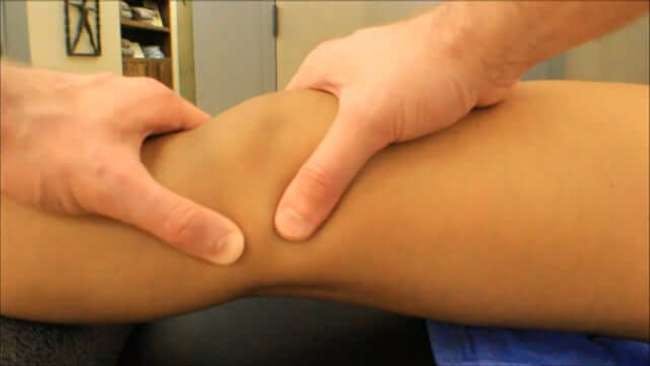 Knee Joint Anterior to Posterior Mobilization
