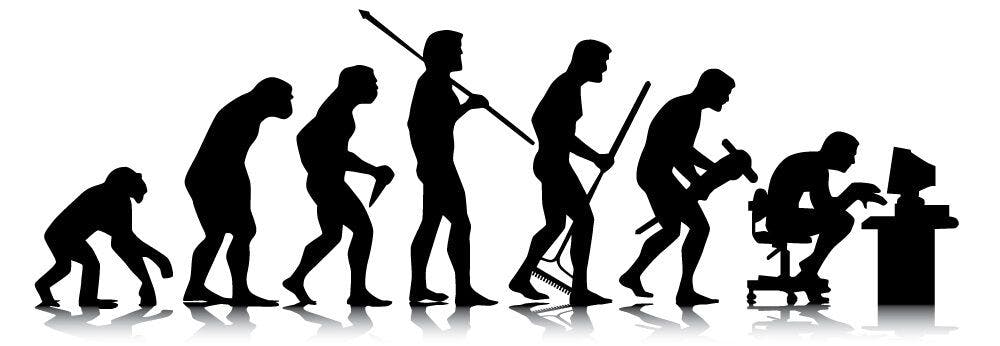 Posture evolution of man