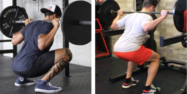 Comparing squat form, the hip morphology myth, and the strange assumption that foot position and hip morphology are related.