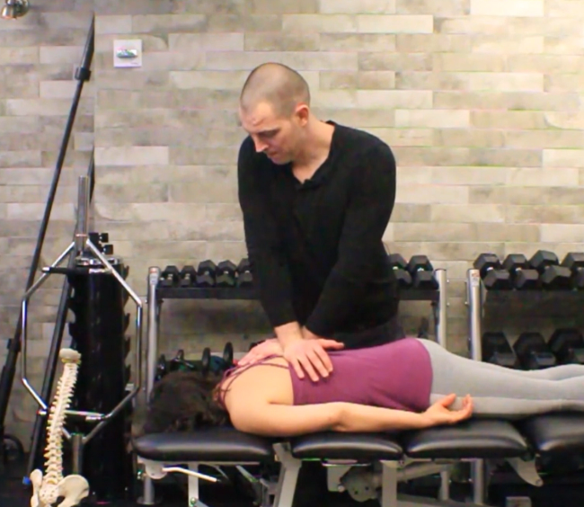 Thoracic Thrust Manipulation, also known as Thoracic Screw Manipulation