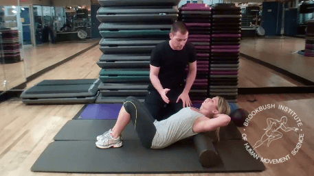 Lumbar extensor release and thoracic mobilization technique