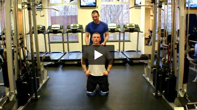 Kneeling Cable Pull Down (Lat Pulldown Progression)