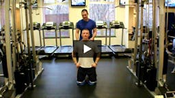 Kneeling Cable Pull Down (Lat Pulldown Progression) - video thumbnail
