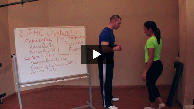 Overhead Squat Assessment 14 - Sign Clusters: Lumbo Pelvic Hip Complex Dysfunction