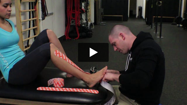 Tibialis Anterior Activation Taping