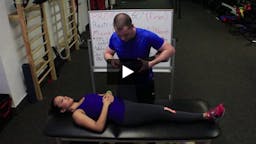 Goniometry: Hip Internal Rotation at 90 Degree of Hip Flexion (90/90 Hip IR) - video thumbnail