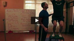 Overhead Squat Assessment 6 - Knees Bow In Breakdown - video thumbnail