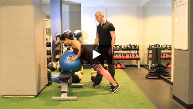 Stability Ball Push Up (Progressions and Regressions)