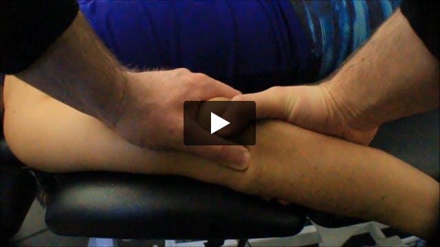 Elbow Mobilization (Posterior to Anterior Humerus on Ulna)