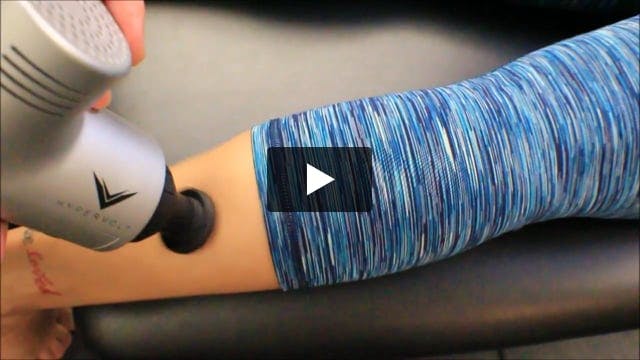 Calf Vibration Release with Hyperice