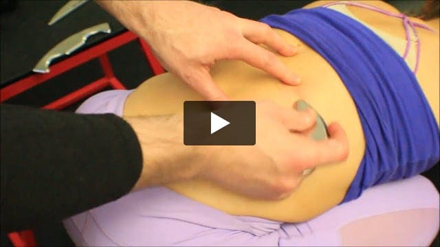 Thoracolumbar Fascia Instrument Assisted Soft Tissue Mobilization (IASTM)
