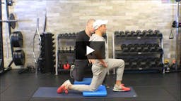 Kneeling Hip Flexor Static Stretch - video thumbnail