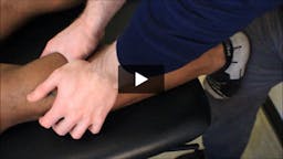 Gastrocnemius and Soleus Manual Static Release - video thumbnail